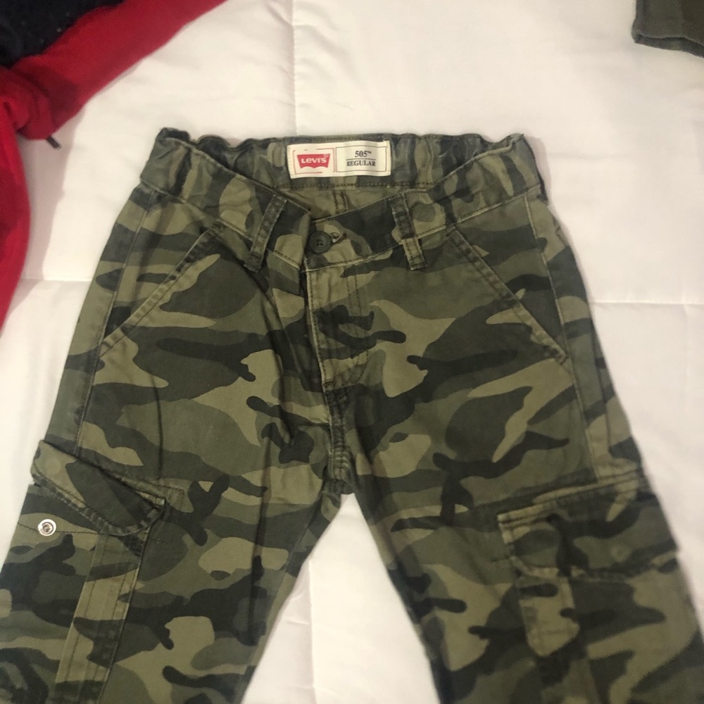 Camo fatigue Levi pants